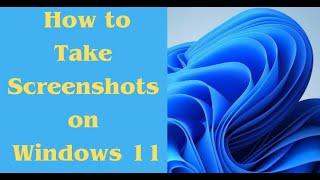 How to Take Screenshot on Windows 11. How to Screenshot in Windows 11