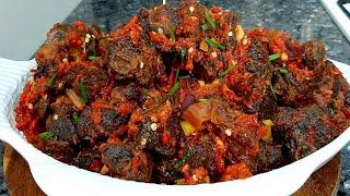 HOW TO MAKE PERFECT PEPPERED BEEF RECIPE  NIGERIAN PEPPERED BEEF RECIPE