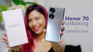 Honor 70 camera tour + unboxing