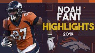 Noah Fant Highlightsᴴᴰ 2019 Season  Denver Broncos Highlights  Noah Fant Fantasy