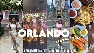 TRAVEL VLOG a week in ORLANDO FL  disney world hotel tour airport + more