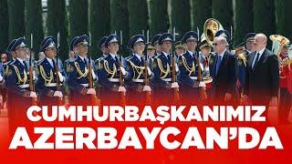 Azerbaycanda Resmi Karşılama Töreni