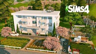 Japanese Apartments In The Countryside   Stop Motion Build  The Sims 4  No CC