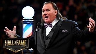 Brutus Beefcake surprises Baron Corbin with a sick burn WWE Hall of Fame 2019 WWE Network