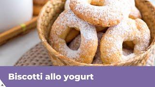 BISCOTTI ALLO YOGURT SENZA BURRO E FACILISSIMI