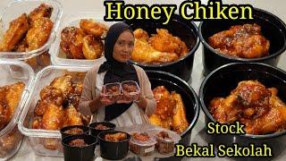 Resep Ayam Saus Madu.Cocok Untuk Bekal Sekolah Anak.