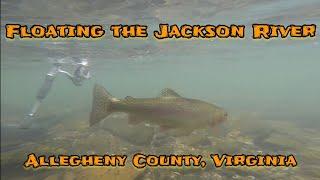 Jackson River Trout Float Trip in Allegheny County VA & Catch and Cook Crawfish Boil Back @ Camp