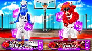 FIRST EVER LEGEND MASCOT DUO IS INVINCIBLE IN NBA 2K23