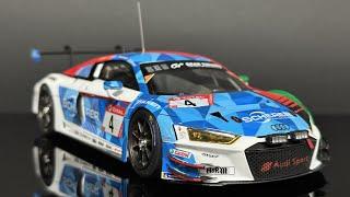 Full build Audi R8 LMS EVO nuburgring 24H 2019 Winner - Model 124 NuNu Model