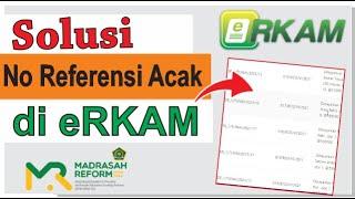 Solusi No Referensi  Acak pada Realiasi Pengeluaran eRKAM Kemenag