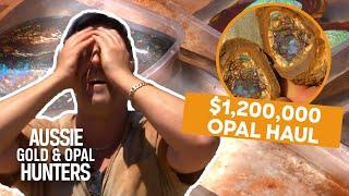 The Opal Whisperers Find LITERALLY The BIGGEST Opal In Outback Opal Hunters History