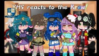 YHS reacts to the Krew  Read description before watching  #gachaclub #itsfunneh