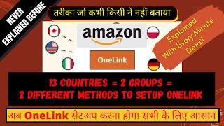 How to setup Amazon ONELINK - Two Methods for Two Different Group of Countries Explained 2022