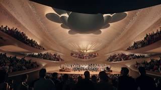 Sverdlovsk Philharmonic Concert Hall by Zaha Hadid Architects