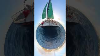 Catamaran sail in Waikiki #insta360