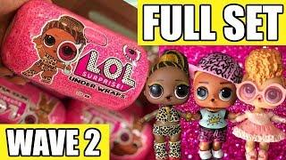 LOL Surprise Under Wraps Wave 2 FULL SET  L.O.L. Series 4 First Look Real Dolls