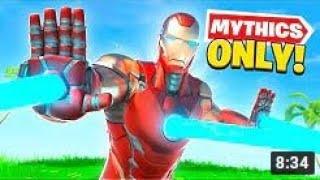 The IRON MAN MYTHIC ONLY Challenge in Fortnite