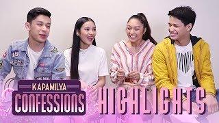 Ali Reign Karina and Aljon play the 5 Seconds Challenge  Kapamilya Confessions Highlight