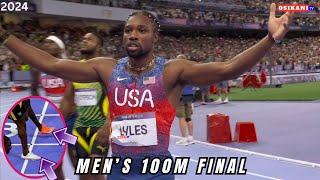 Olympic Games 2024 Men’s 100m Final - How Noah Lyles won Kishane Thompson with 9.79s Each