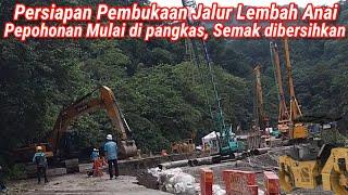 Persiapan Pembukaan Kembali Jalur Lembah anai Pepohonan Dipangkas semak dibersihkan