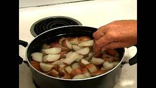 Testing for Fork Tender With American Style Potato Salad