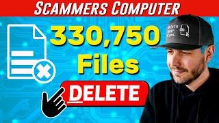 Worlds Largest 𝗦𝗖𝗔𝗠𝗠𝗘𝗥 File Deletion