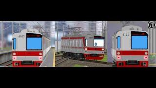 OPENBVE COMMUTER JAKARTA-BEKASI FULL TRIP Tokyo Metro 6007