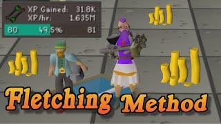 I tested the best fletching method. 1.6M+ XP and crazy profit