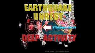 4202023 -- Deep Earthquake Unrest -- Spread of new activity due -- EAST COAST USA rare M4.5