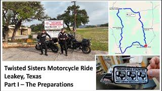 BMW R 1250 RS & S 1000 XR Ride The Twisted Sisters in Texas - Part 1 The Preparations