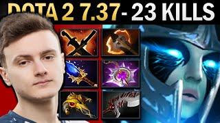 Phantom Assassin Gameplay Miracle with 23 Kills and Nullifier - Dota 2 7.37