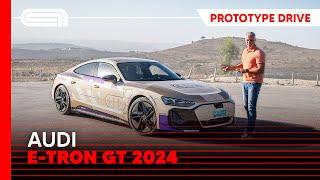Audi e-tron GT 2024 prototype rijtest