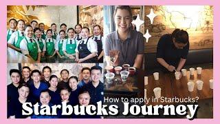 Starbucks Journey PH  How to apply in #Starbucks Philippines? Interview questions  Coffee Master