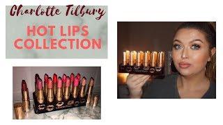 Charlotte Tilbury HOT LIPS  Full Lipstick Collection 