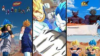 NEW SSB Gogeta & Vegito VS Fused Zamasu Janemba & Frieza BOSS FIGHT & CUTSCENES DB Legends STORY