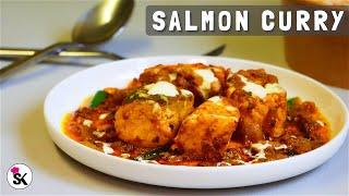 Salmon Curry  Indian Restaurant Style Salmon Fish Curry Recipe