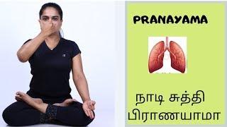 How to Do Pranayama நாடிசுத்தி பிராணயாமா in Tamil explained by Dr.Lakshmi Andiappan