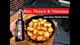 Eintopf Khashlama wie in Armenien. Vitaminenreich und mega lecker. Dutch Oven Kazan Rezepte