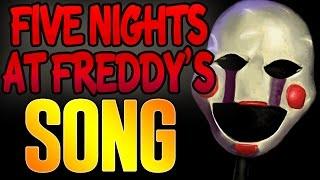 FIVE NIGHTS AT FREDDYS SONG THE PUPPET SONG Lyric Video