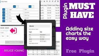 Adding size charts to WooCommerce couldnt be easier Free Plugin
