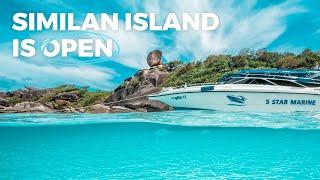 Similan Islands ARE OPEN  The most Beautiful Islands in Thailand October 2023