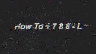 How To 1788-L