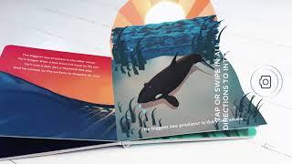 Interactive Book HoloToyz Super Sea Creatures Интерактивна книга с Augmented Reality Морски създания