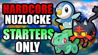 Pokémon Ultra Moon Hardcore Nuzlocke - STARTERS Only No items No overleveling