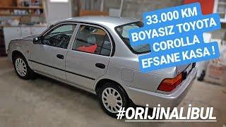 33.000 KM BOYASIZ 1997 TOYOTA COROLLA 1.6 XLİ AE101  #ORİJİNALİBUL