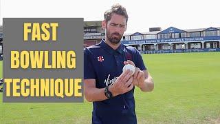 How To Bowl Fast In Cricket  Technical Fast Bowling Tips & Advice For All Cricketers  Chris Liddle