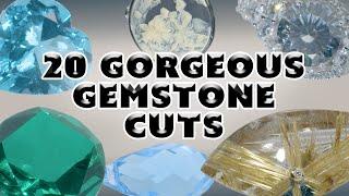 Unboxing 20 Gem Cuts  Old Mine Heart Shape Brilliant and more