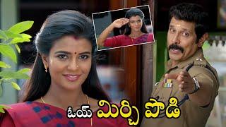 Vikram And Aishwarya Rajesh Flashback Love Scene  Saamy 2 Telugu Movie Scenes  Cine Square