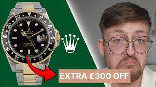 Save an extra £300 on Used Luxury Watches on eBay
