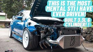 EG33 Swapped Subaru WRX STI is making Power This thing is INSANE